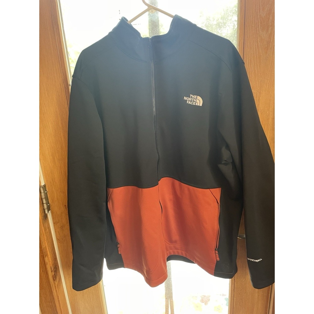 The North Face Jacket Windwall Lined Hooded Size‎ Men's XXL Excellent
